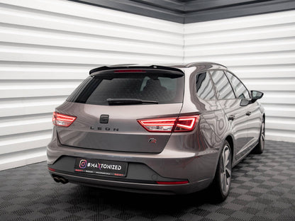 Maxton Design Spoiler CAP Seat Leon FR Sportstourer Mk3