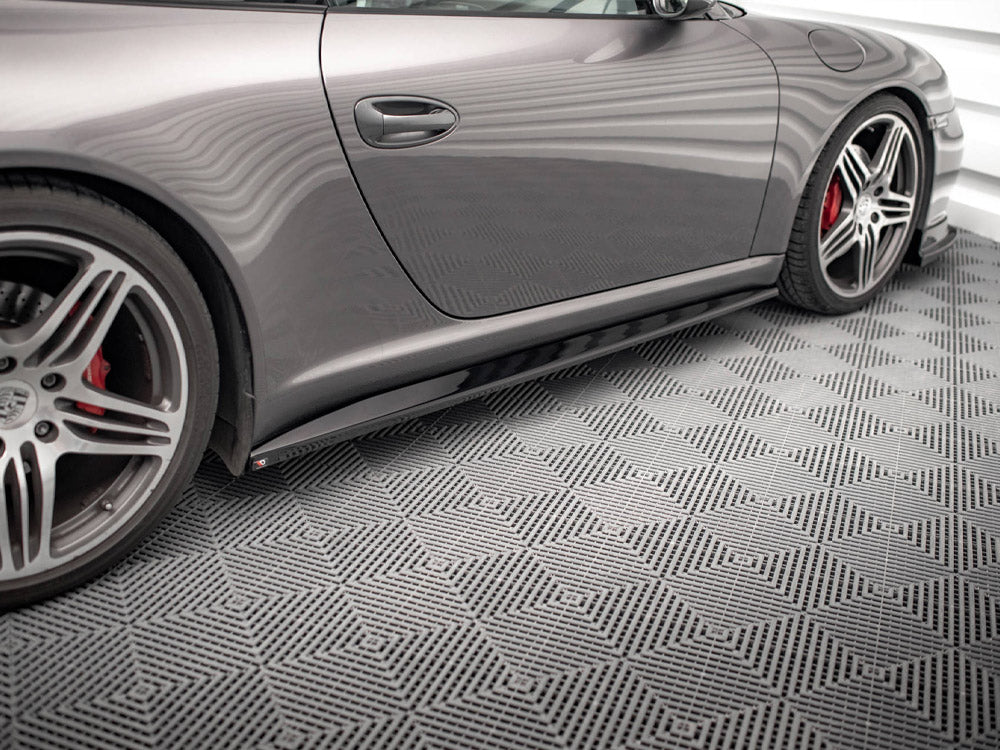 Maxton Design Side Skirts Diffusers Porsche 911 Carrera / Carrera GTS 997 Facelift