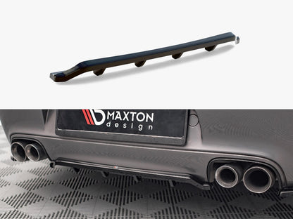 Maxton Design Rear Splitter (Vertical Bars) Porsche 911 Carrera / Carrera GTS 997 Facelift