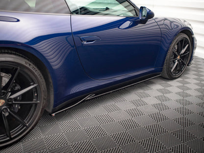 Maxton Design Side Skirts Diffusers V.1 Porsche 911 Carrera Aero / Carrera GTS 992
