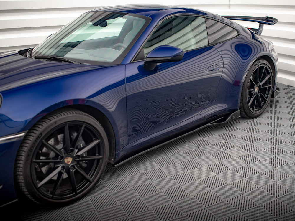 Maxton Design Side Skirts Diffusers V.2 Porsche 911 Carrera Aero / Carrera GTS 992