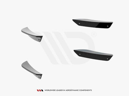 Maxton Design Front Bumper Wings (Canards) Porsche 911 Carrera Aero 992