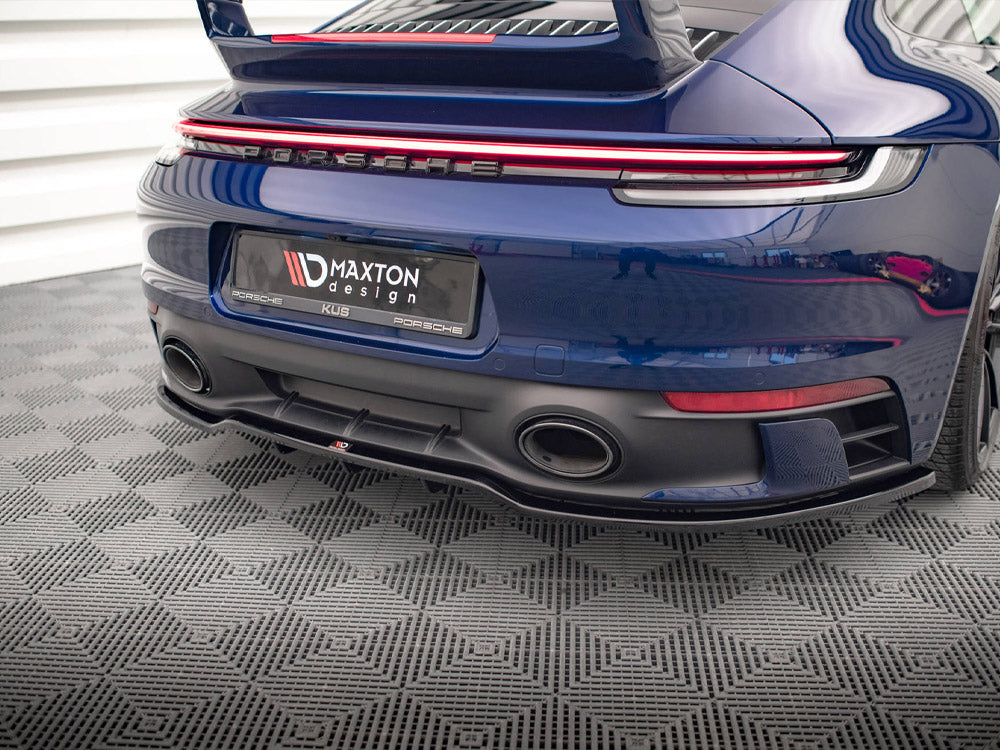 Maxton Design Rear Splitter (Vertical Bars) V.1 Porsche 911 Carrera Aero / Carrera GTS 992