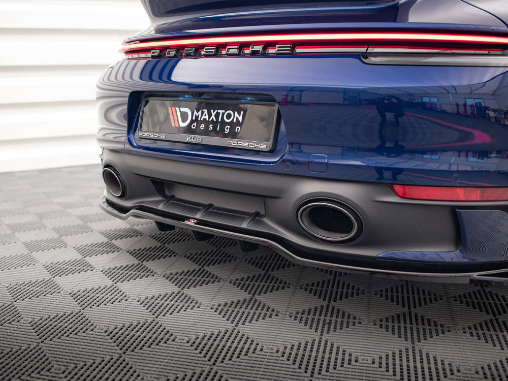 Maxton Design Rear Splitter (Vertical Bars) V.2 Porsche 911 Carrera Aero / Carrera GTS 992