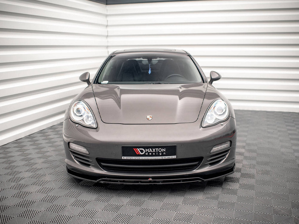 Maxton Design Front Splitter V.1 Porsche Panamera / Panamera Diesel 970