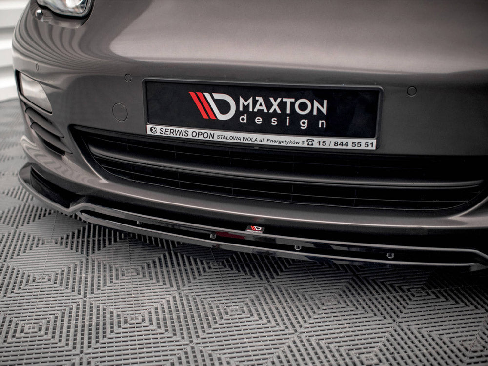 Maxton Design Front Splitter V.1 Porsche Panamera / Panamera Diesel 970