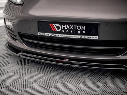 Maxton Design Front Splitter V.1 Porsche Panamera / Panamera Diesel 970