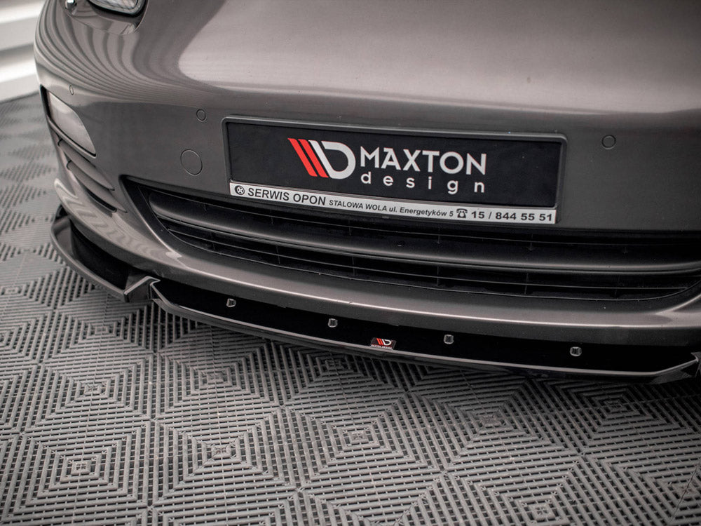 Maxton Design Front Splitter V.2 Porsche Panamera / Panamera Diesel 970