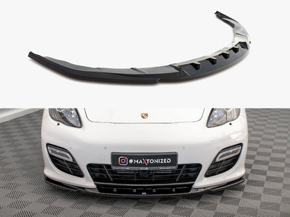 Maxton Design Front Splitter V.2 Porsche Panamera Turbo Sport Design Package 970