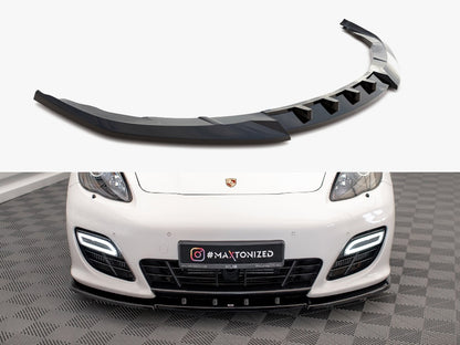 Maxton Design Front Splitter V.1 Porsche Panamera Turbo Sport Design Package 970
