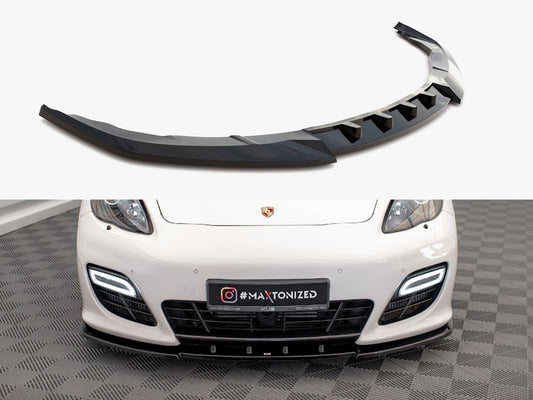 Maxton Design Front Splitter V.1 Porsche Panamera Turbo Sport Design Package 970