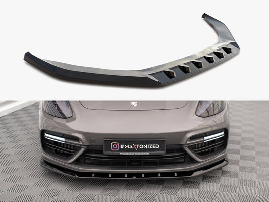 Maxton Design Front Splitter V.1 Porsche Panamera Turbo S E-Hybrid