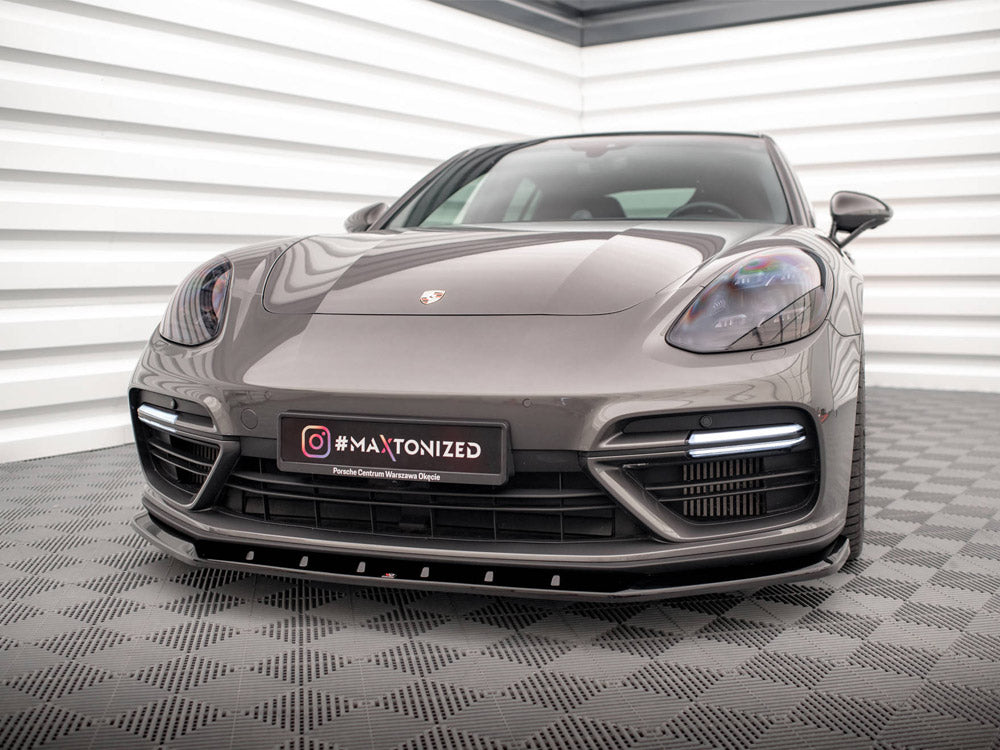 Maxton Design Front Splitter V.1 Porsche Panamera Turbo S E-Hybrid