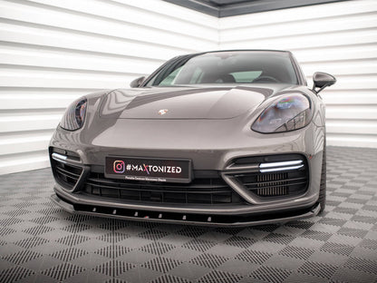 Maxton Design Front Splitter V.1 Porsche Panamera Turbo S E-Hybrid