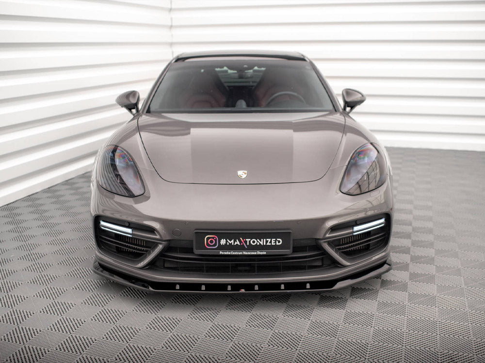 Maxton Design Front Splitter V.1 Porsche Panamera Turbo S E-Hybrid