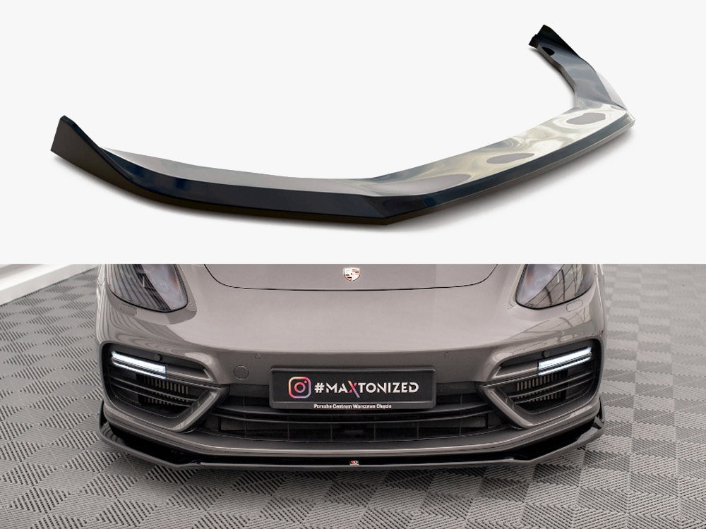 Maxton Design Front Splitter V.2 Porsche Panamera Turbo S E-Hybrid