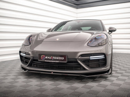 Maxton Design Front Splitter V.2 Porsche Panamera Turbo S E-Hybrid