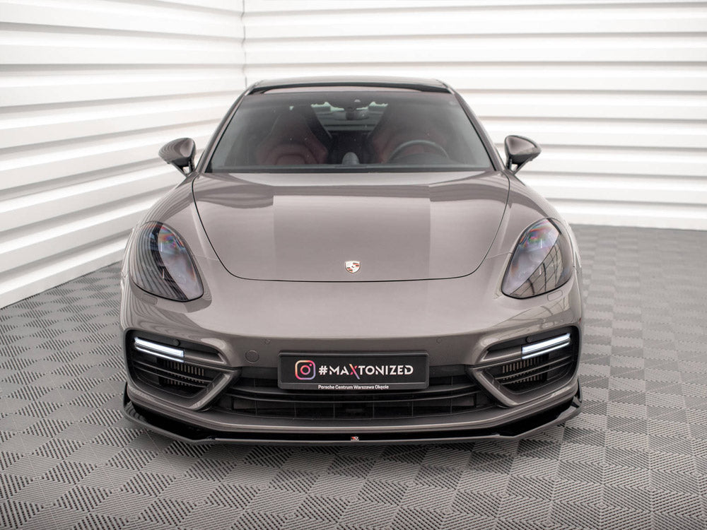 Maxton Design Front Splitter V.2 Porsche Panamera Turbo S E-Hybrid