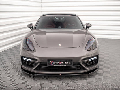 Maxton Design Front Splitter V.2 Porsche Panamera Turbo S E-Hybrid
