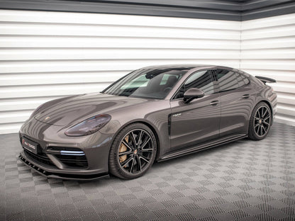 Maxton Design Side Skirt Diffusers V.1 Porsche Panamera Turbo S E-Hybrid / Panamera E-Hybrid / Panamera 4S 971