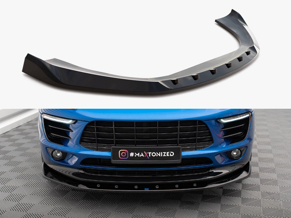 Maxton Design Front Splitter V.1 Porsche Macan Mk1