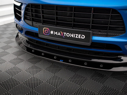 Maxton Design Front Splitter V.1 Porsche Macan Mk1