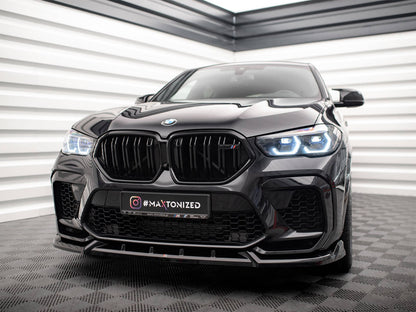 Maxton Design Front Splitter V.2 BMW X6 M F96