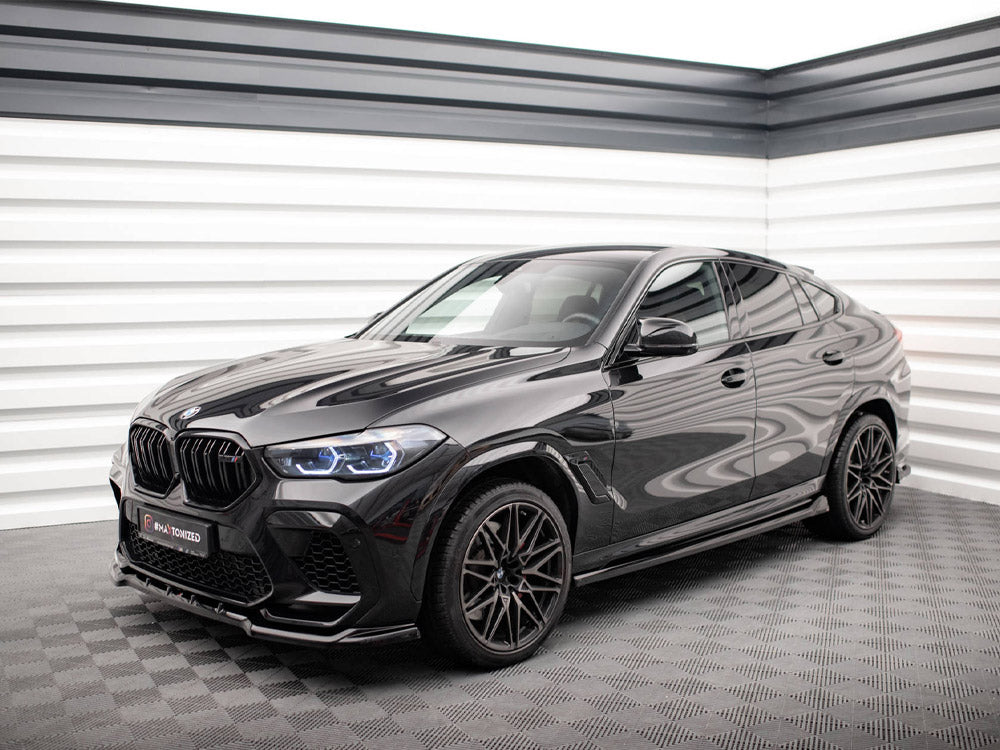 Maxton Design Side Skirts Diffusers BMW X6 M F96 / X6 M-Pack G06