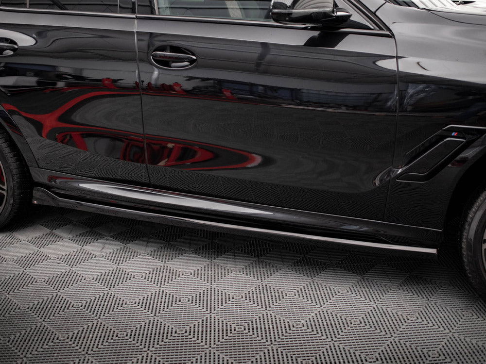 Maxton Design Side Skirts Diffusers BMW X6 M F96 / X6 M-Pack G06