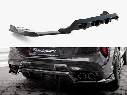 Maxton Design Central Rear Splitter (Vertical Bars) BMW X6 M F96