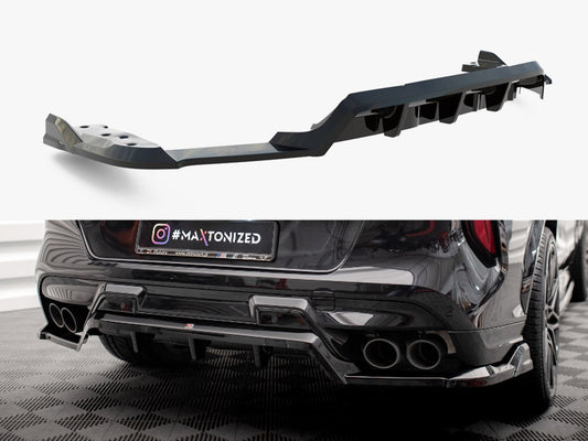 Maxton Design Central Rear Splitter (Vertical Bars) BMW X6 M F96