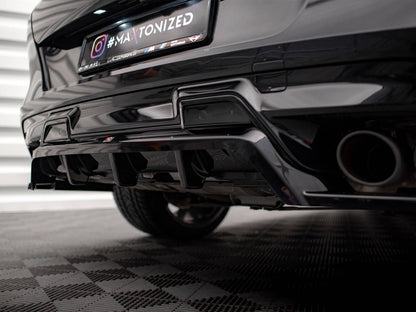 Maxton Design Central Rear Splitter (Vertical Bars) BMW X6 M F96