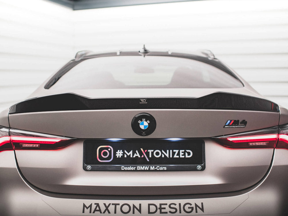 Maxton Design Carbon Fiber Tailgate Spoiler BMW M4 G82 / G82 Facelift / M440i / 4 M-Pack G22 / G22 Facelift