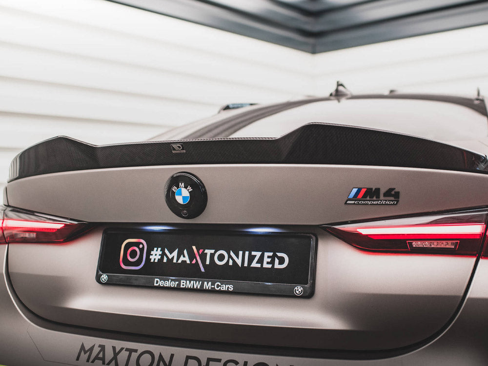 Maxton Design Carbon Fiber Tailgate Spoiler BMW M4 G82 / G82 Facelift / M440i / 4 M-Pack G22 / G22 Facelift