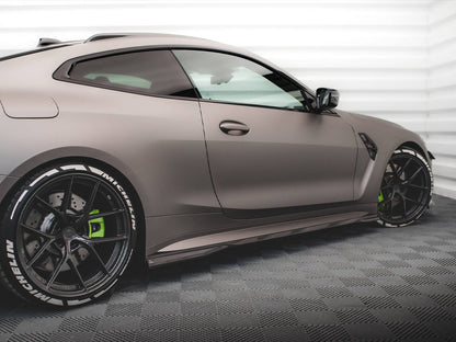 Maxton Design Carbon Fiber Side Skirts BMW M4 G82
