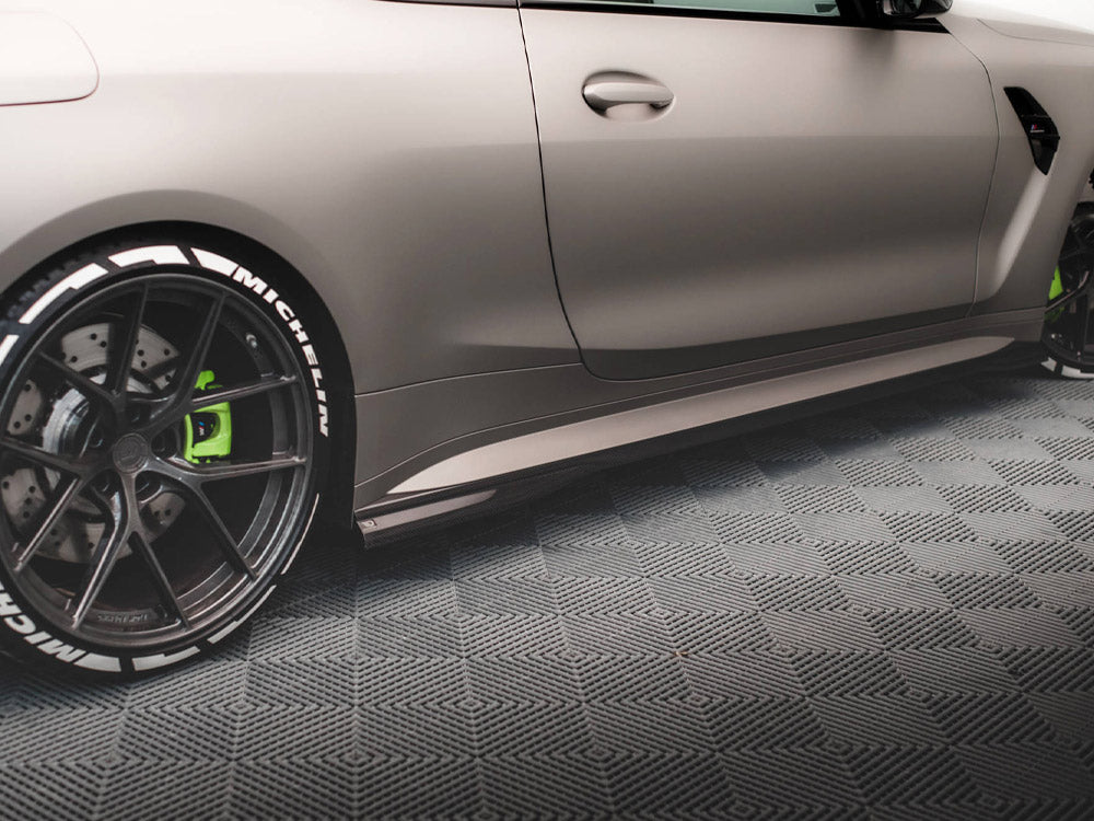 Maxton Design Carbon Fiber Side Skirts BMW M4 G82