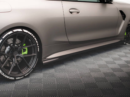 Maxton Design Carbon Fiber Side Skirts BMW M4 G82