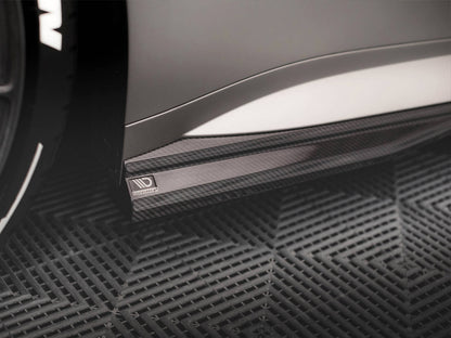 Maxton Design Carbon Fiber Side Skirts BMW M4 G82