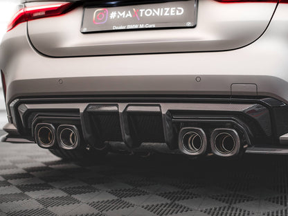 Maxton Design Carbon Fiber Rear Diffuser BMW M4 G82 / M3 G80