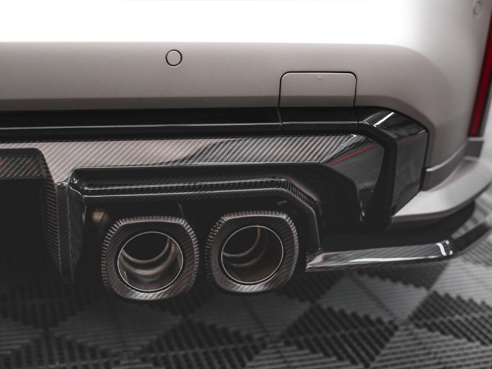 Maxton Design Carbon Fiber Rear Diffuser BMW M4 G82 / M3 G80