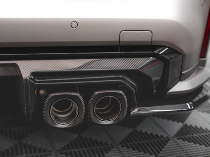Maxton Design Carbon Fiber Rear Diffuser BMW M4 G82 / M3 G80