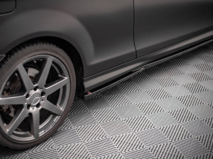 Maxton Design Side Skirts Diffusers Mercedes-Benz C Coupe / Sedan / Estate AMG-Line C204 / W204 Facelift / S204 Facelift