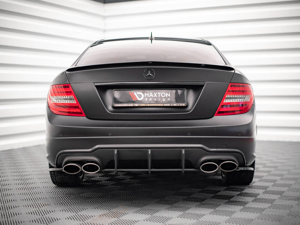 Maxton Design Spoiler CAP Mercedes C Sedan W204 / C Coupe C204