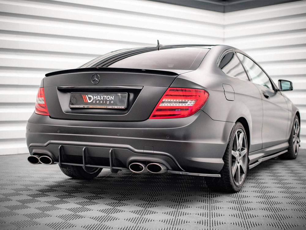 Maxton Design Spoiler CAP Mercedes C Sedan W204 / C Coupe C204