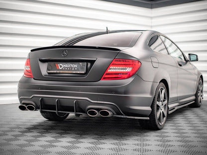 Maxton Design Spoiler CAP Mercedes C Sedan W204 / C Coupe C204