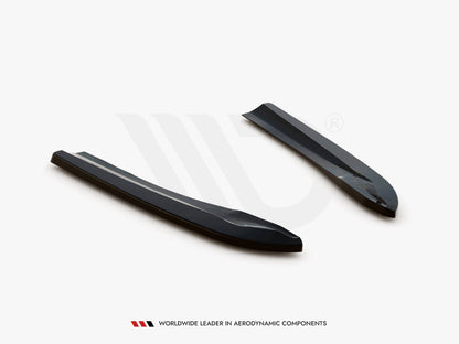 Maxton Design Rear Side Splitters Mercedes-Benz C Coupe / Sedan / Estate AMG-Line C204 / W204 Facelift / S204 Facelift