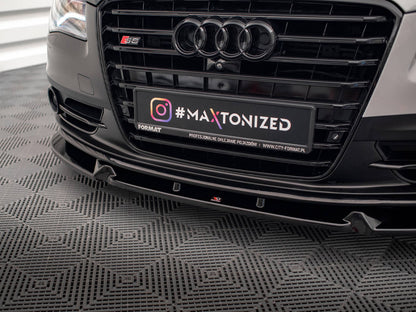 Maxton Design Front Splitter V.2 Audi S8 D4