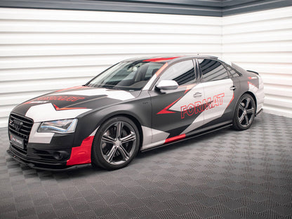 Maxton Design Side Skirts Diffusers V.1 Audi S8 D4