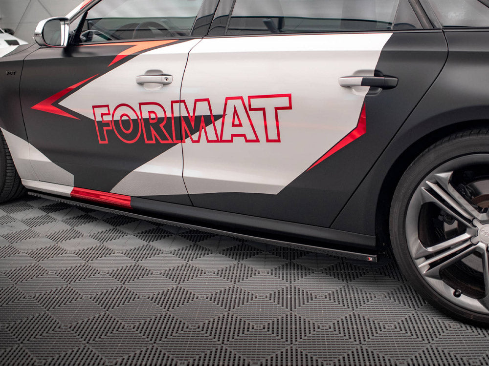 Maxton Design Side Skirts Diffusers V.1 Audi S8 D4