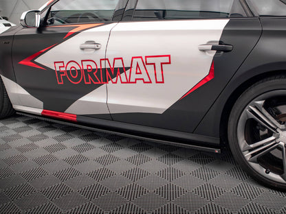 Maxton Design Side Skirts Diffusers V.1 Audi S8 D4